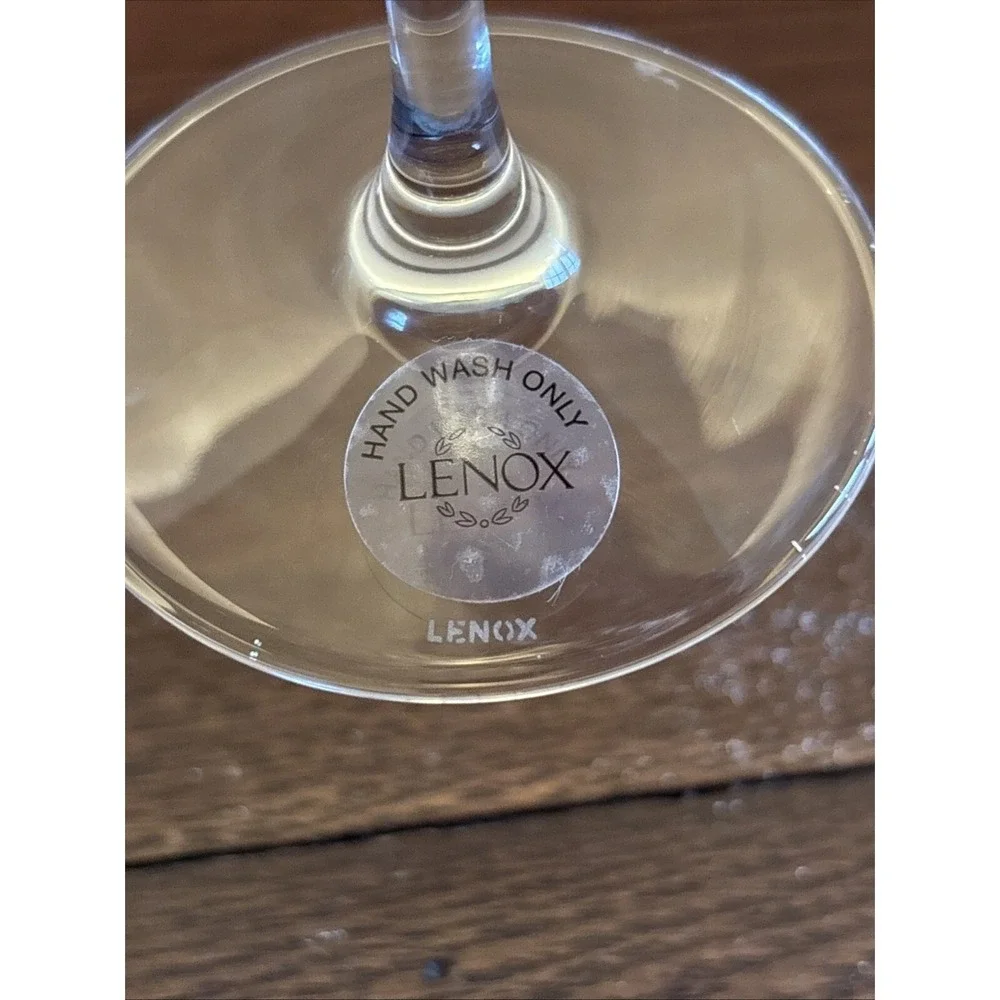 Lenox Solitaire Platinum Champagne Flute‎ Discontinued Set Of 2 New With Tag